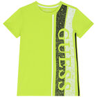 Boys Green Logo T-Shirt, 2, hi-res