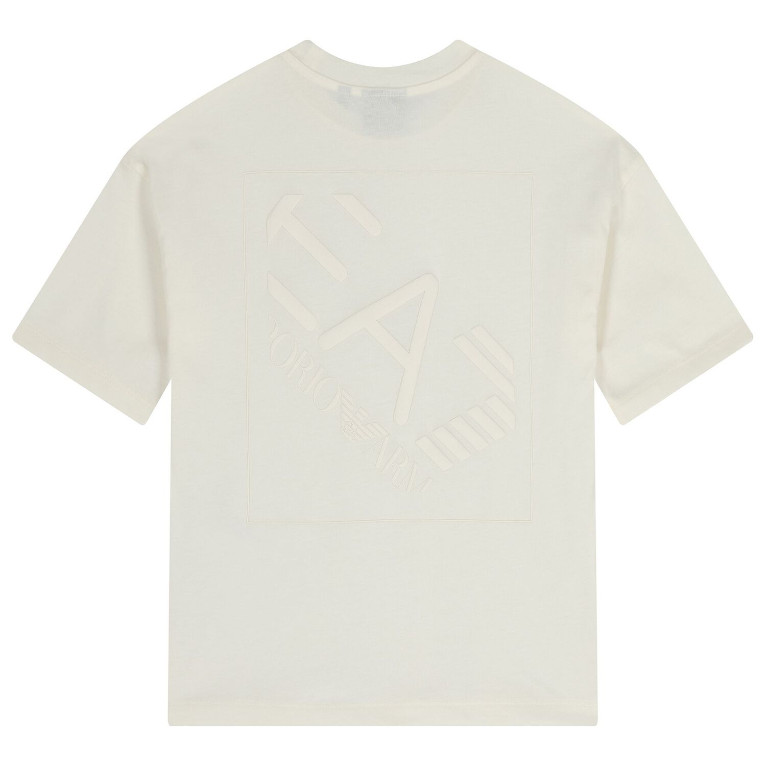 Boys Ivory Logo T-Shirt, 1, hi-res
