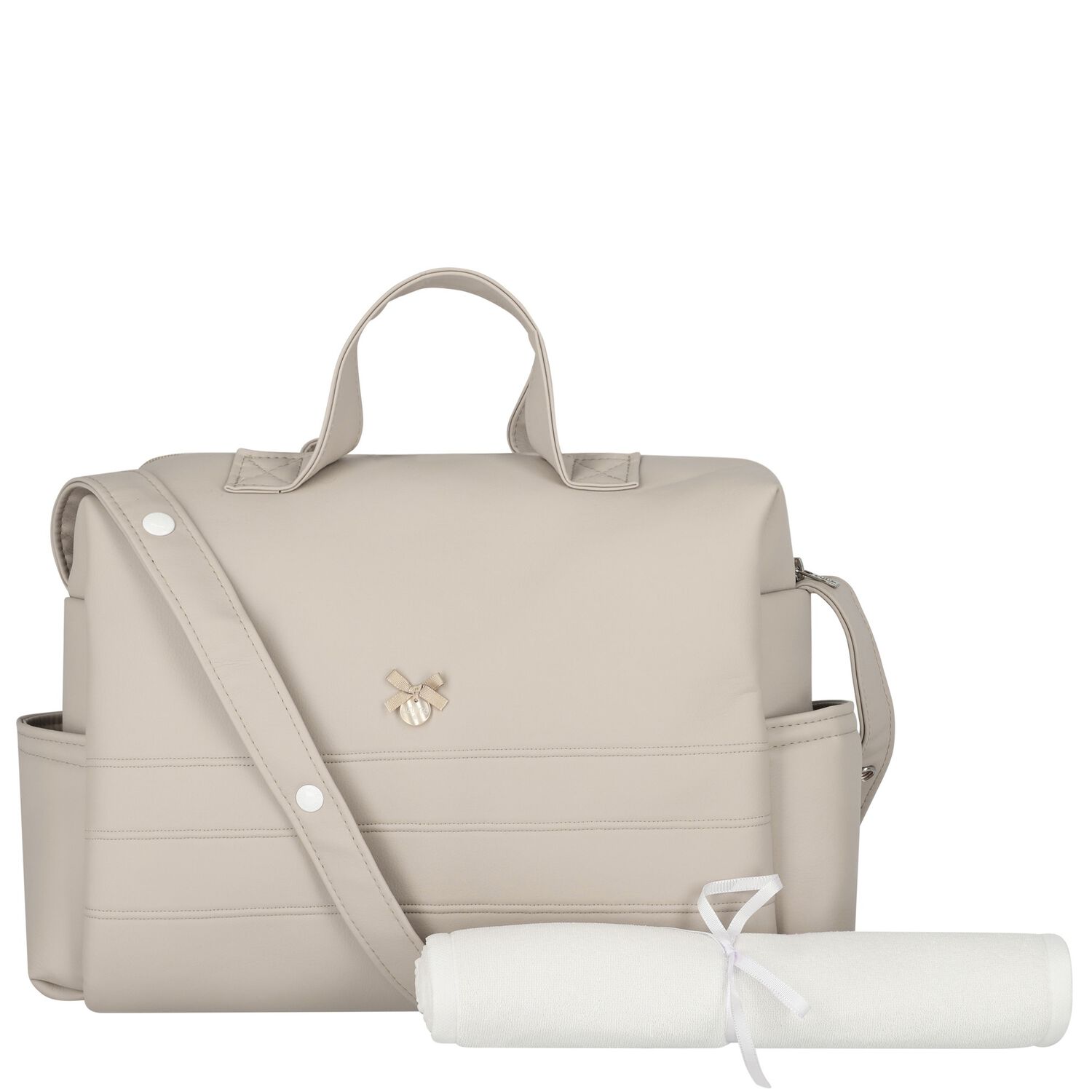 Beige Baby Changing Bag, 3, hi-res