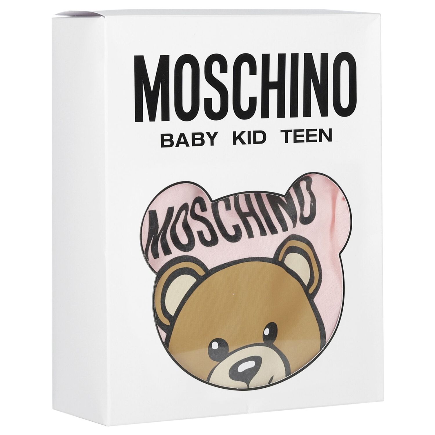 طقم أولاد هدايا أفرول تيدي بير باللون الوردي, 4, hi-res