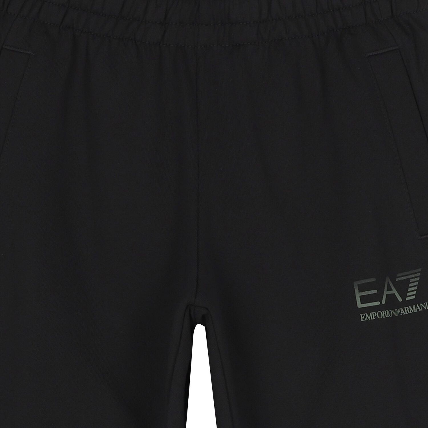 بنطلون رياضى للاولاد بالشعار باللون الاسود , 1, hi-res