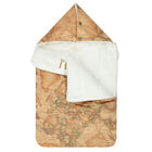 مدس بطبعة خريطة باللون البيج, 1, hi-res