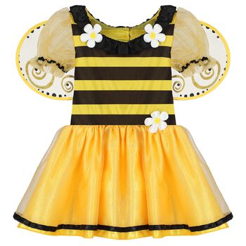 Girls Yellow & Black Little Stinger Costume