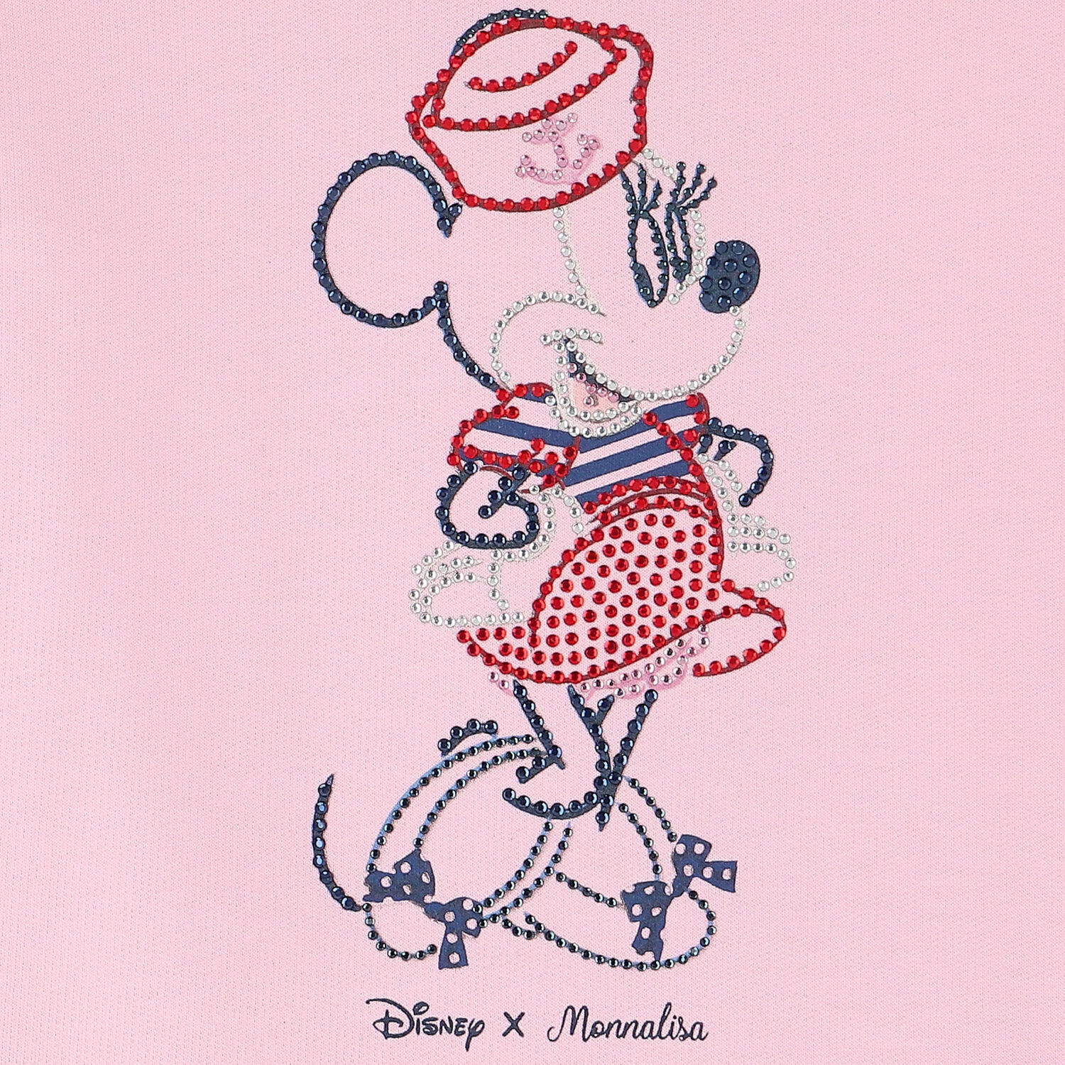 Younger Girls Pink Minnie Mouse Dress, 1, hi-res