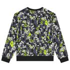 سويت شيرت رمادي بشعار للأولاد, 3, hi-res