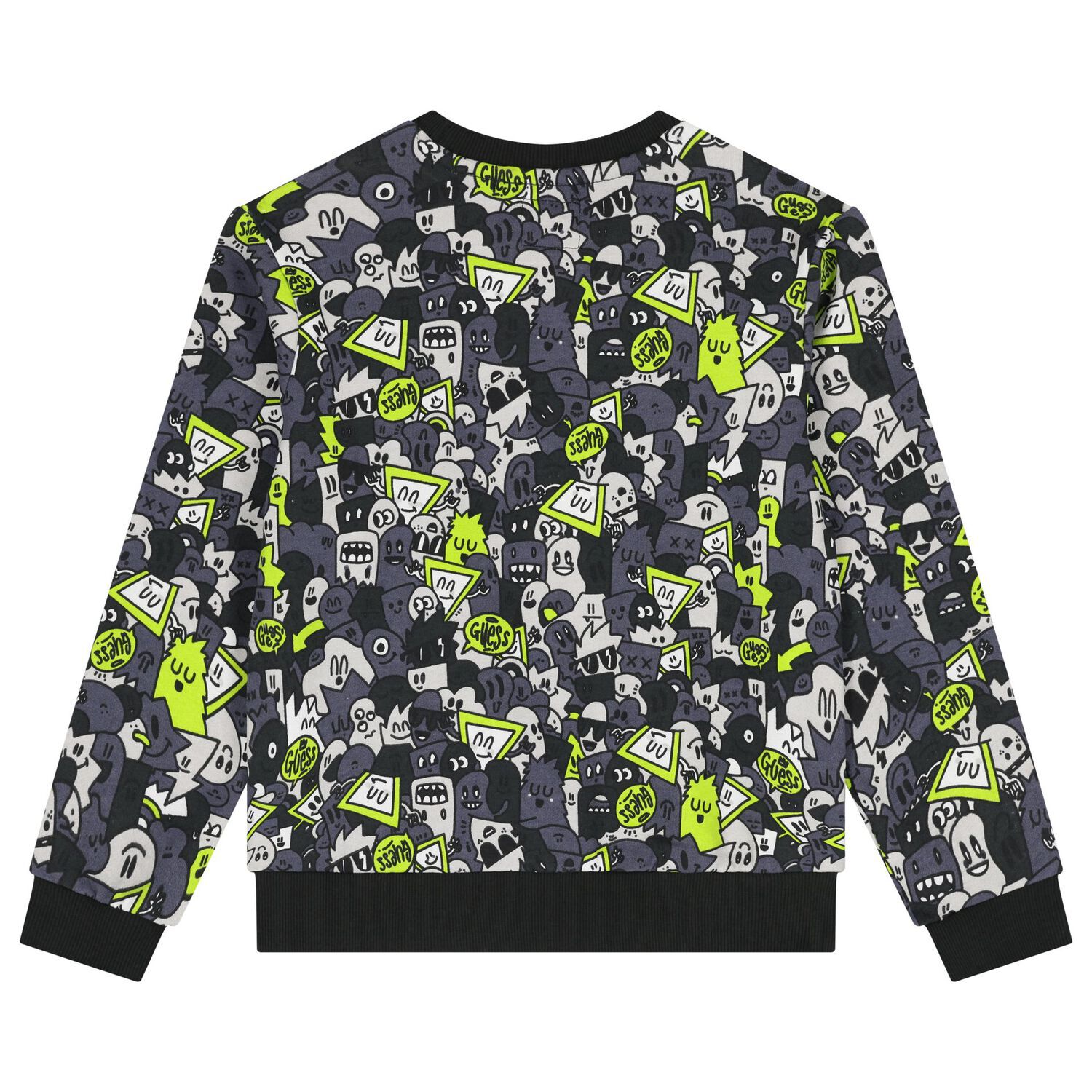 سويت شيرت رمادي بشعار للأولاد, 3, hi-res image number null