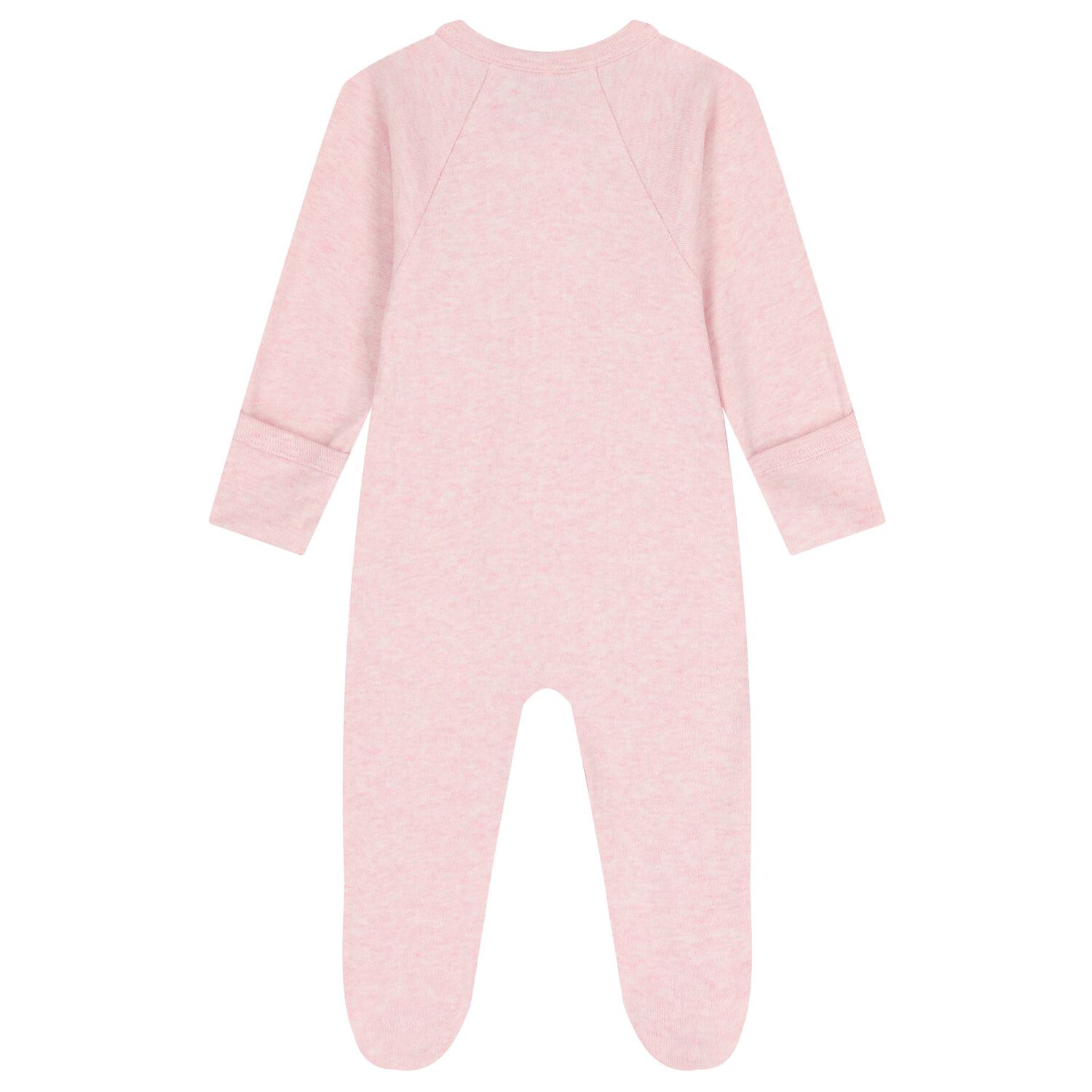 Baby Girls White & Pink Babygrows ( 4 Pack ), 4, hi-res image number null