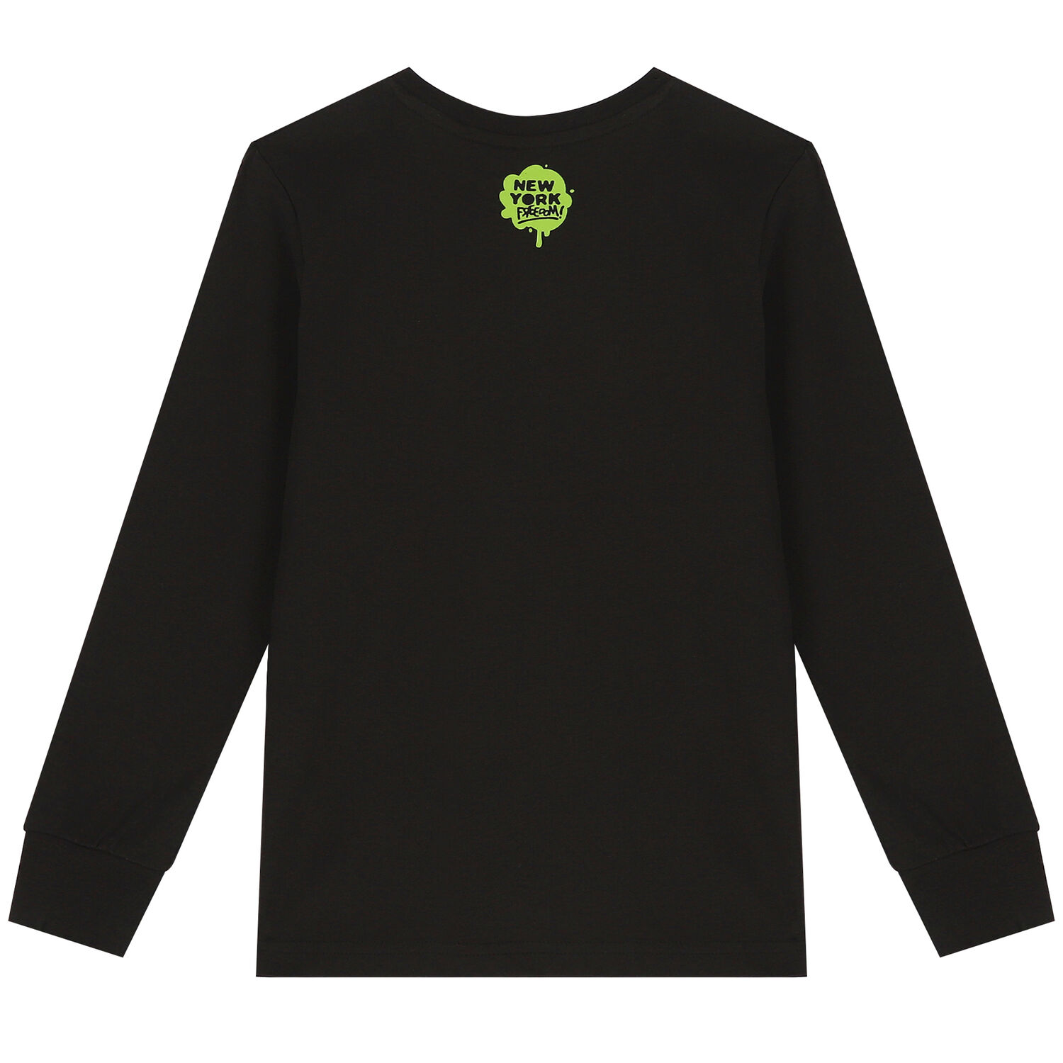 Boys Black Crocodile Long Sleeve Top, 2, hi-res image number null