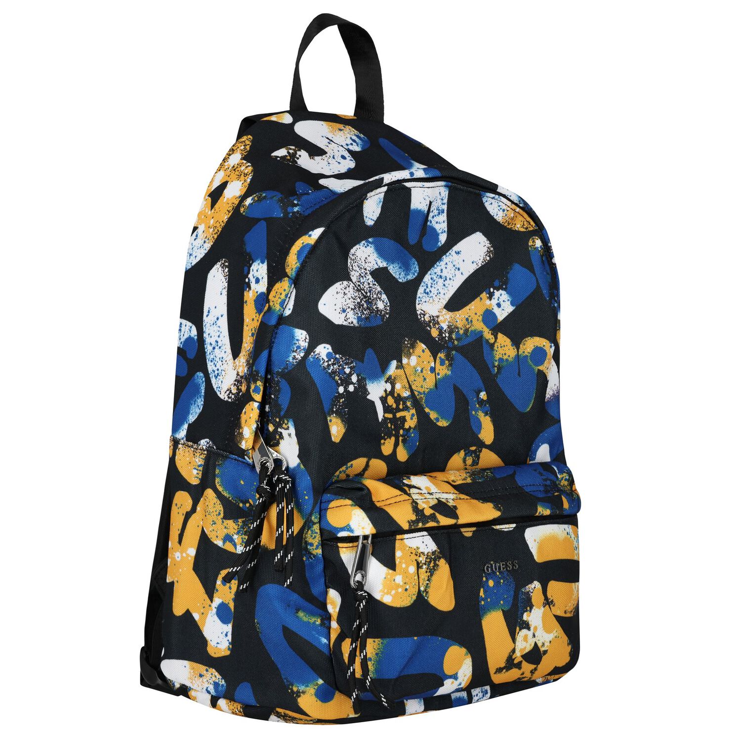 Boys Black Logo Backpack, 3, hi-res image number null