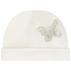 Baby Girls Ivory & Gold Butterflies Babygrow Gift Set, 1, hi-res