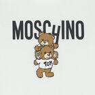 توب بأكمام بشعار تيدي باللون العاجي, 2, hi-res