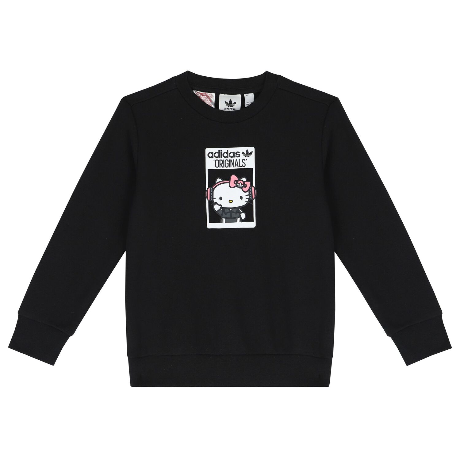 Girls Black Hello Kitty Tracksuit, 1, hi-res image number null