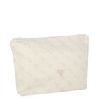 Beige Logo Baby Blanket, 1, hi-res