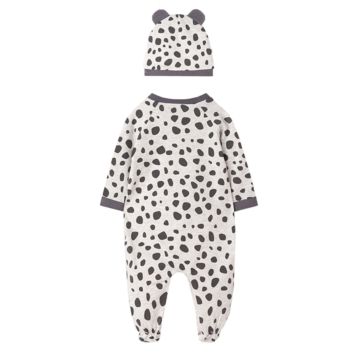 Grey Babygrow & Hat Set, 1, hi-res image number null