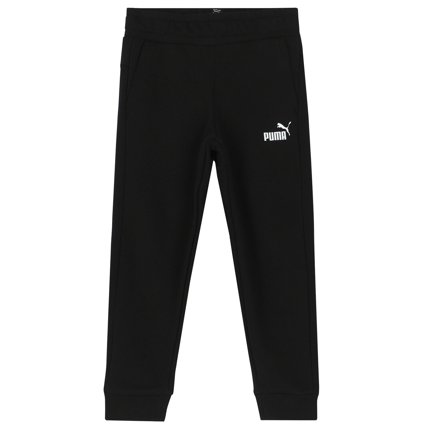 Boys Black Logo Joggers, 1, hi-res