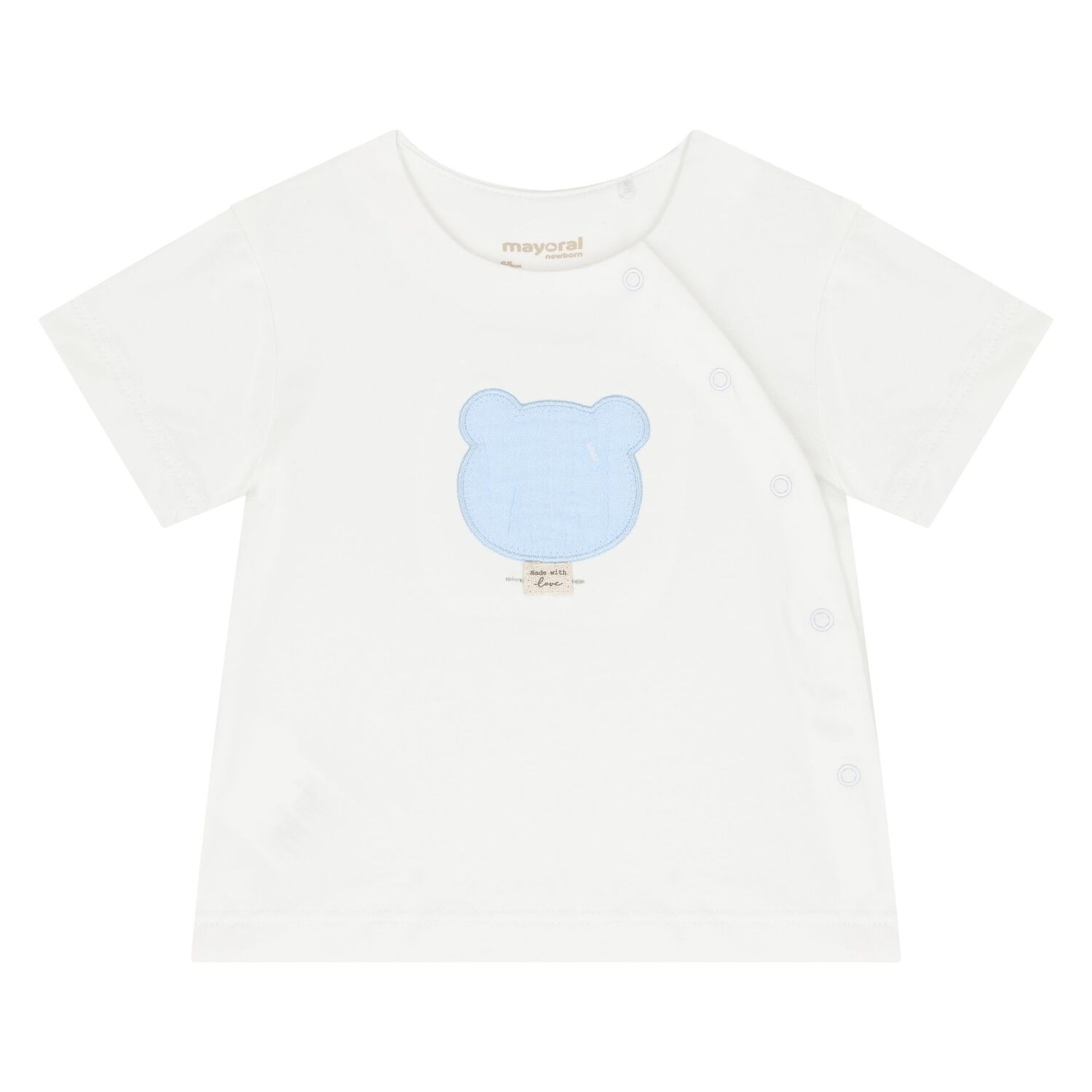 طقم شورت أولاد باللون الأزرق والأبيض للأطفال, 2, hi-res