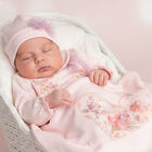 Baby Girls Pink Floral Babygrow Gift Set, 1, hi-res