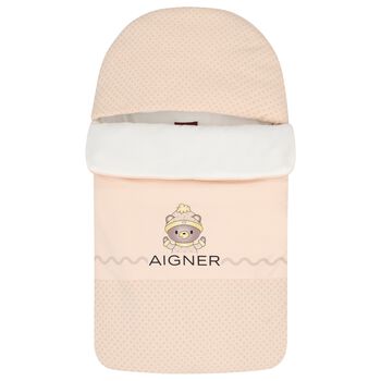 مدس بالشعار للبنات بشكل تيدى بير باللون الوردى والبيج 