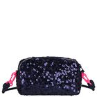 Girls Navy Blue Embellished Pencil Case ( 17cm ), 1, hi-res