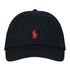Boys Black Logo Cap, 1, hi-res