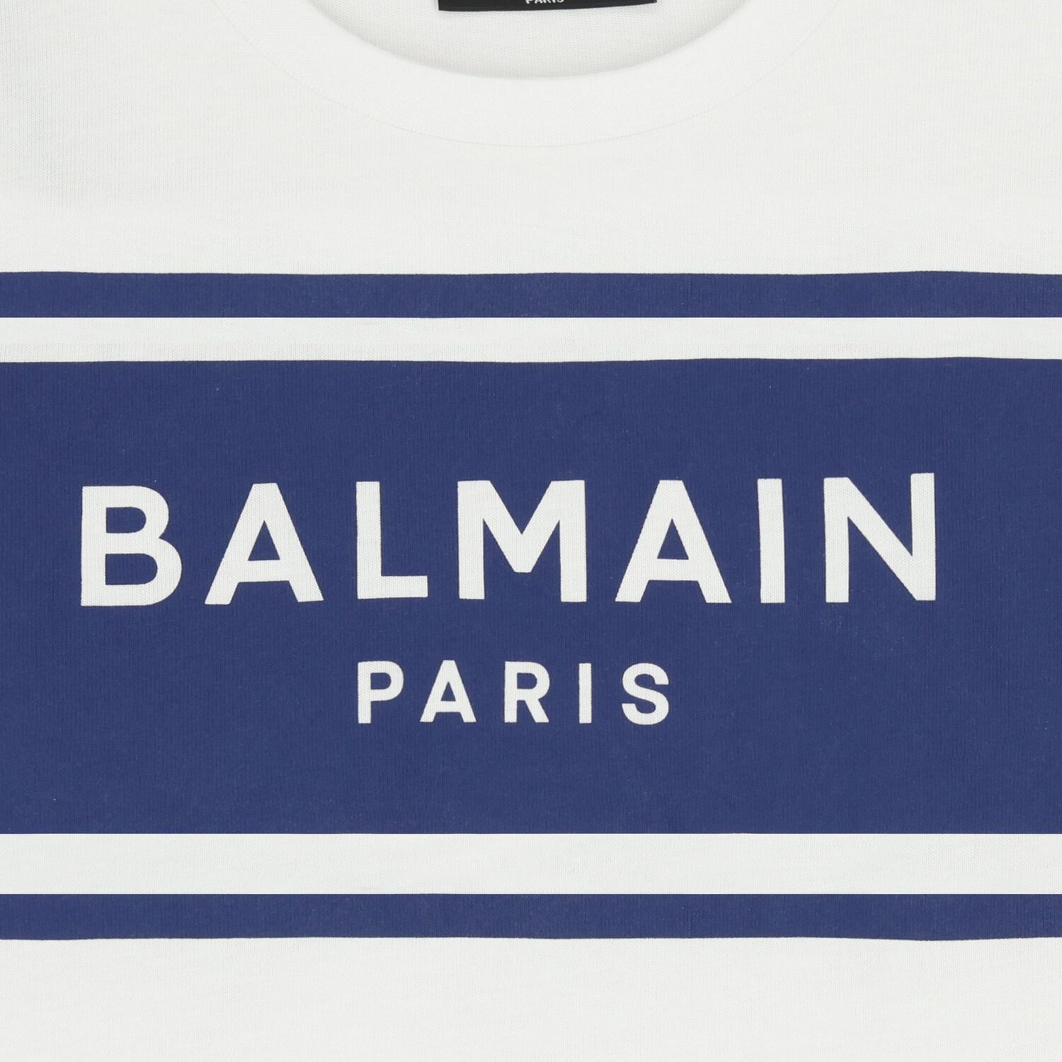 Boys White & Blue Logo T-Shirt, 1, hi-res