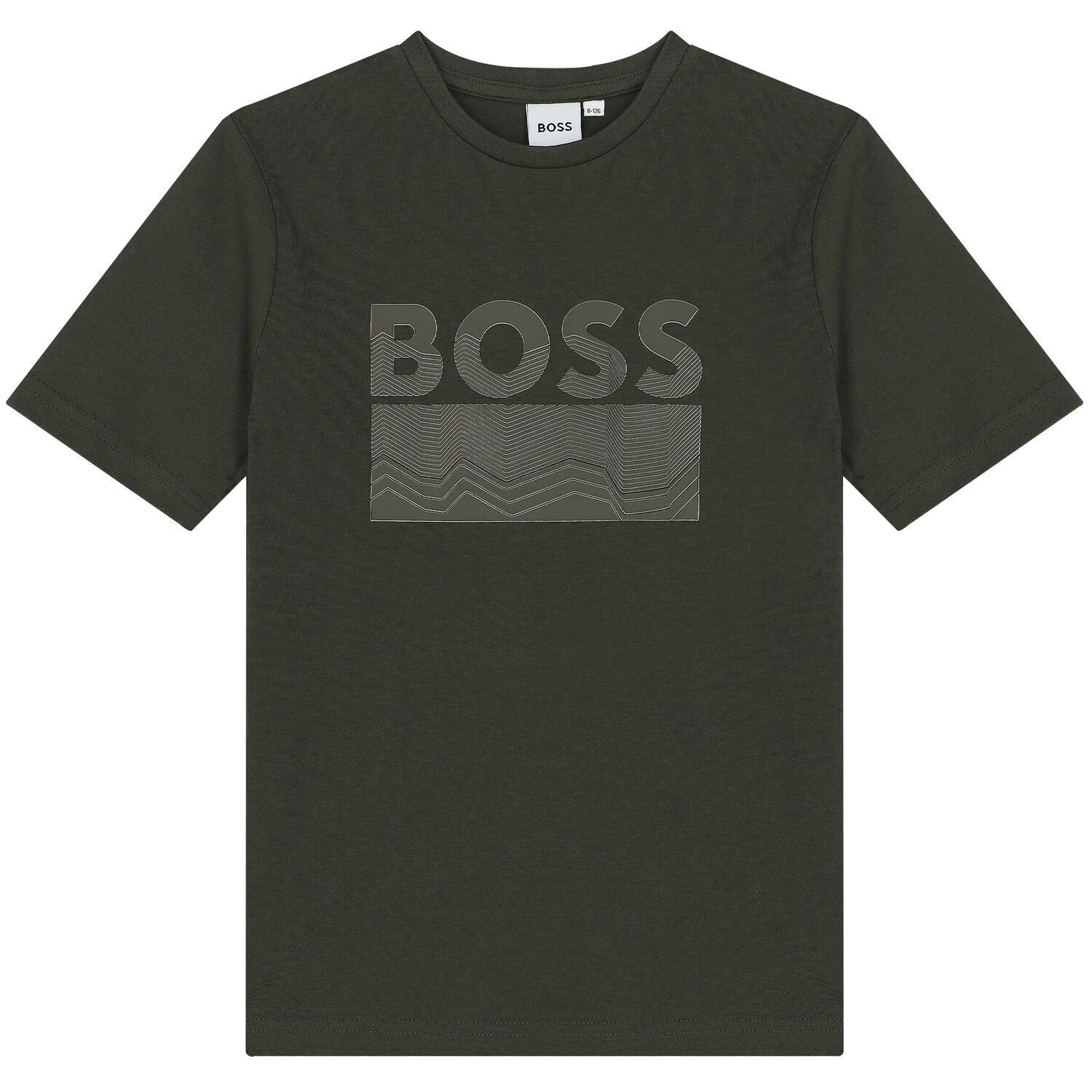 Boys Green Logo T-Shirt, 2, hi-res