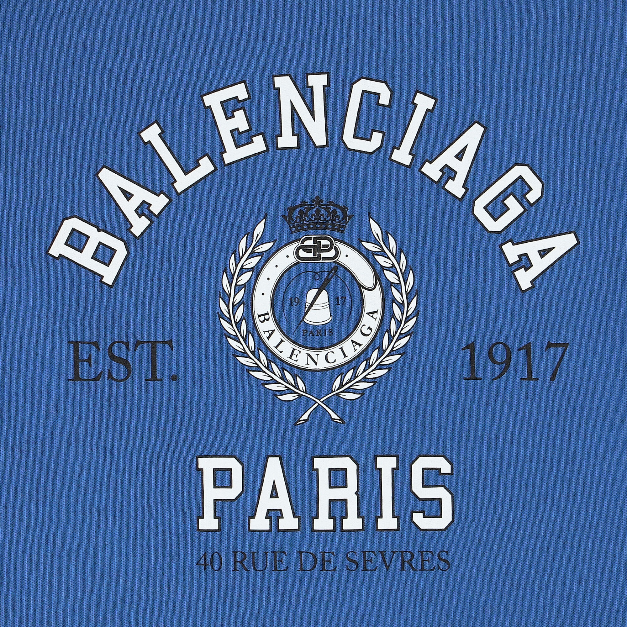 Balenciaga tee blue deals