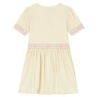 فستان بالشعار باللون الذهبي, 1, hi-res