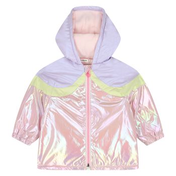 Younger Girls Lilac & Iridescent Pink Jacket