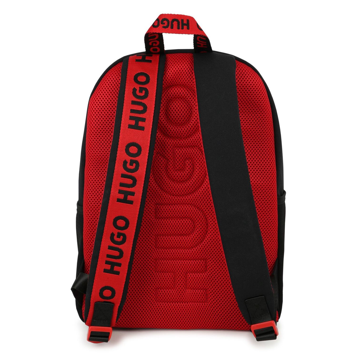 Black & Red Logo Backpack, 1, hi-res image number null