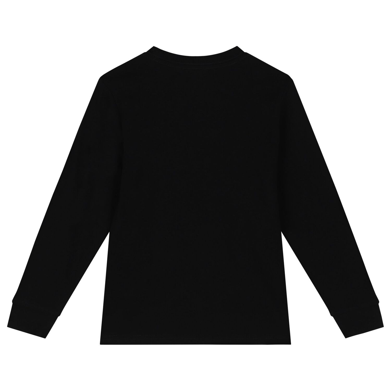 Boys Black Polo Bear Long Sleeve Top, 1, hi-res image number null