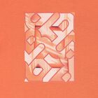 Younger Boys Orange Logo T-Shirt, 1, hi-res