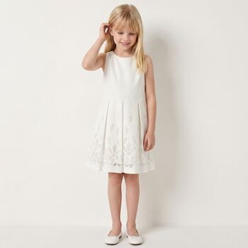 Girls Ivory Dress