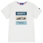 Boys White Logo T-Shirt, 1, hi-res