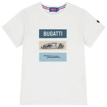 Boys White Logo T-Shirt