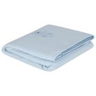 Baby Boys Blue Teddy Bear Logo Blanket, 3, hi-res