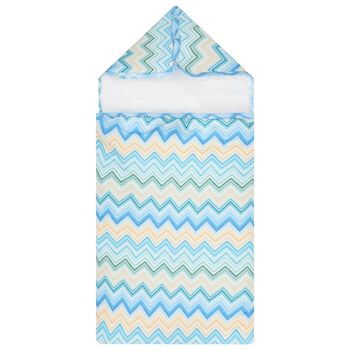Blue & Yellow Zig Zag Baby Nest