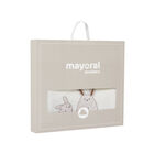 بطانية باللون البيج والعاجي, 1, hi-res