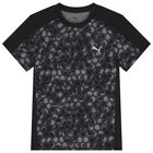 Boys Black Honeycomb Logo T-Shirt, 1, hi-res
