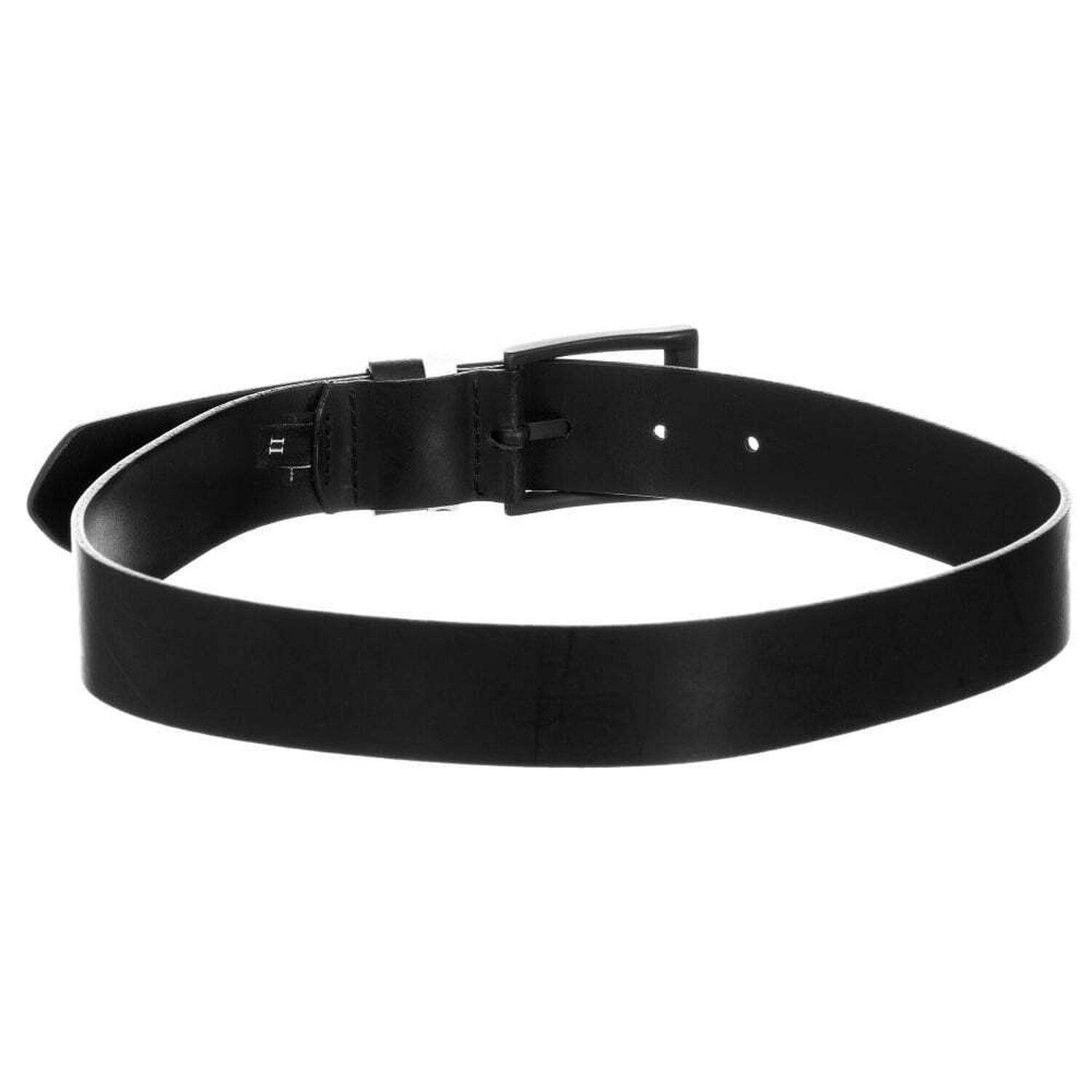 Boys Black Leather Belt, 1, hi-res