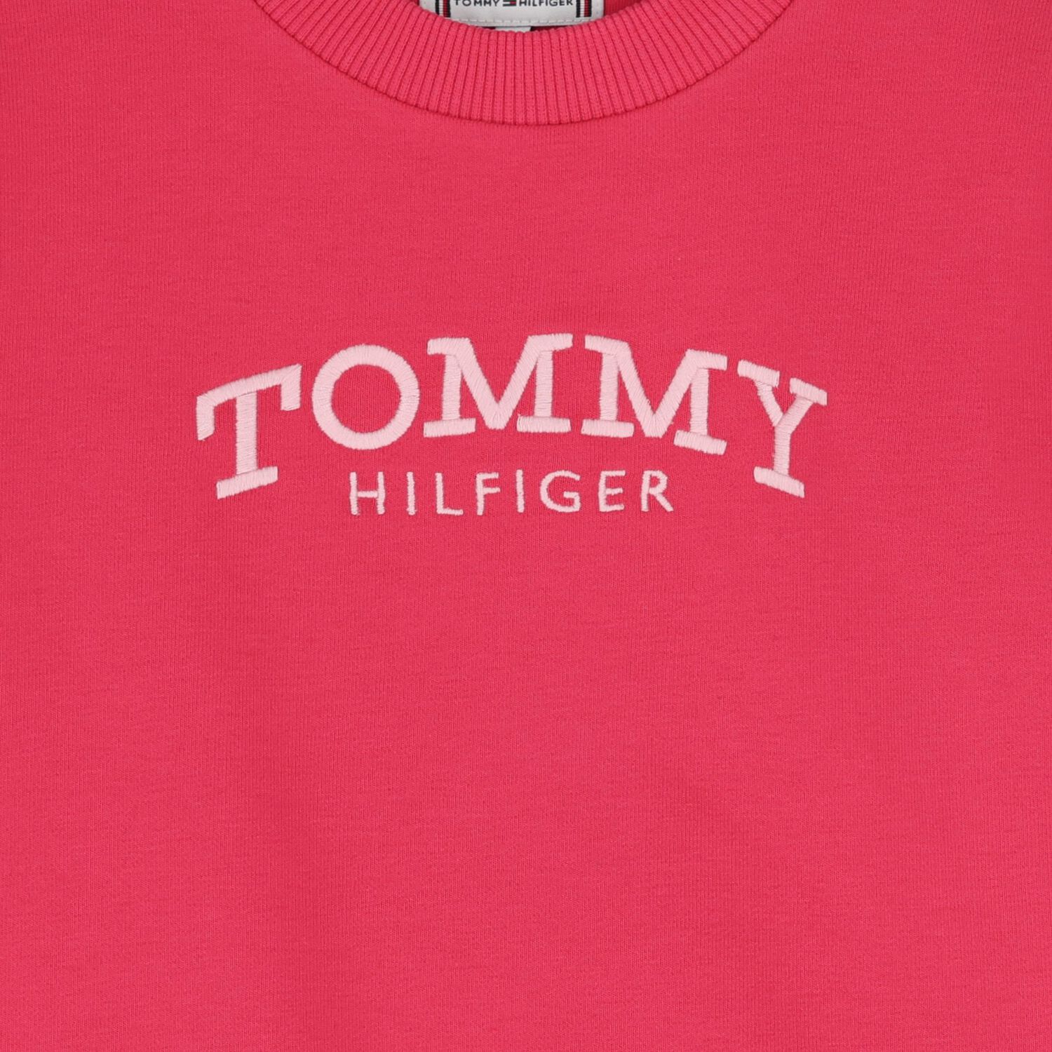 Girls Pink Logo Sweatshirt, 2, hi-res