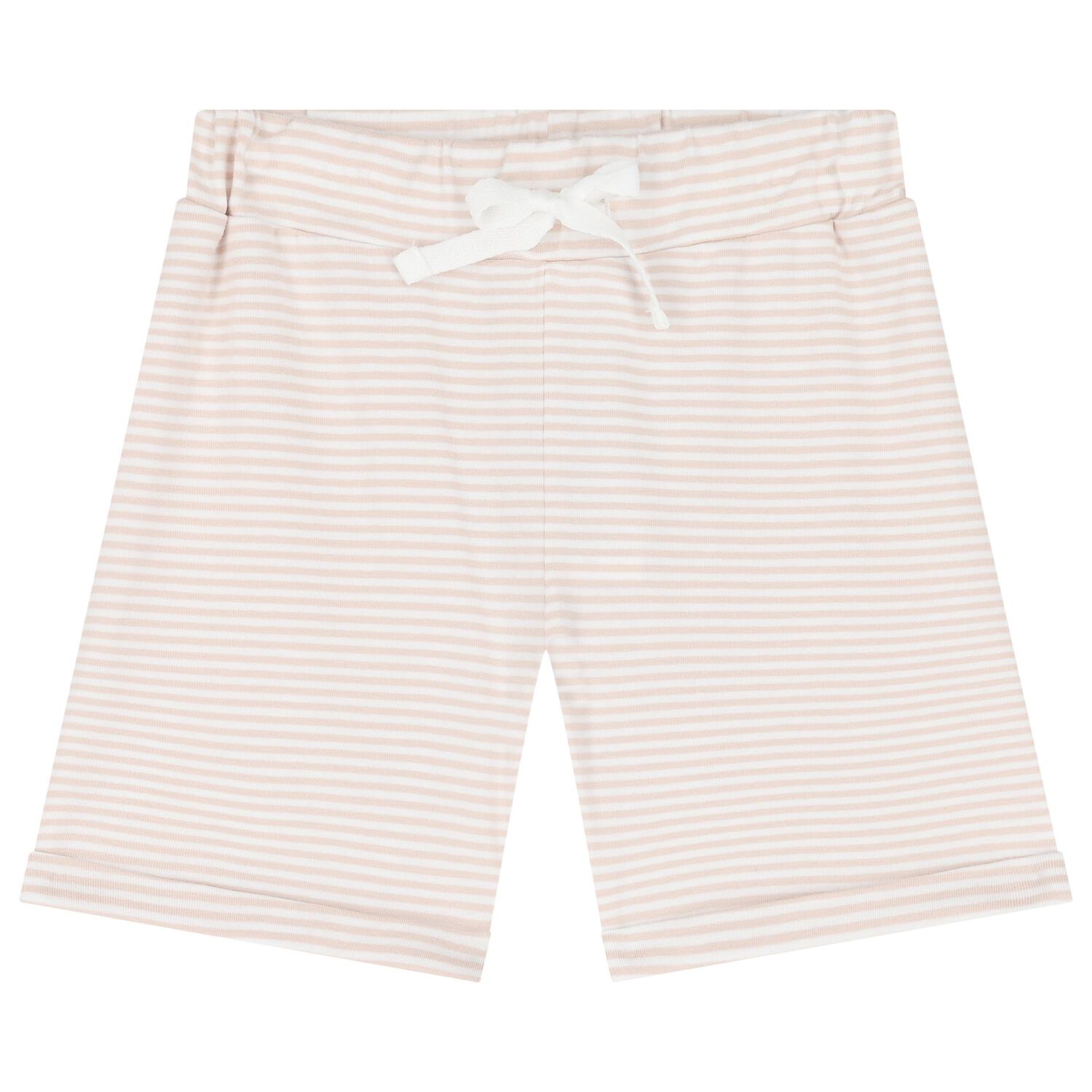 طقم شورت بنات بطبعه تيدى بير باللون الابيض والبيج, 1, hi-res image number null