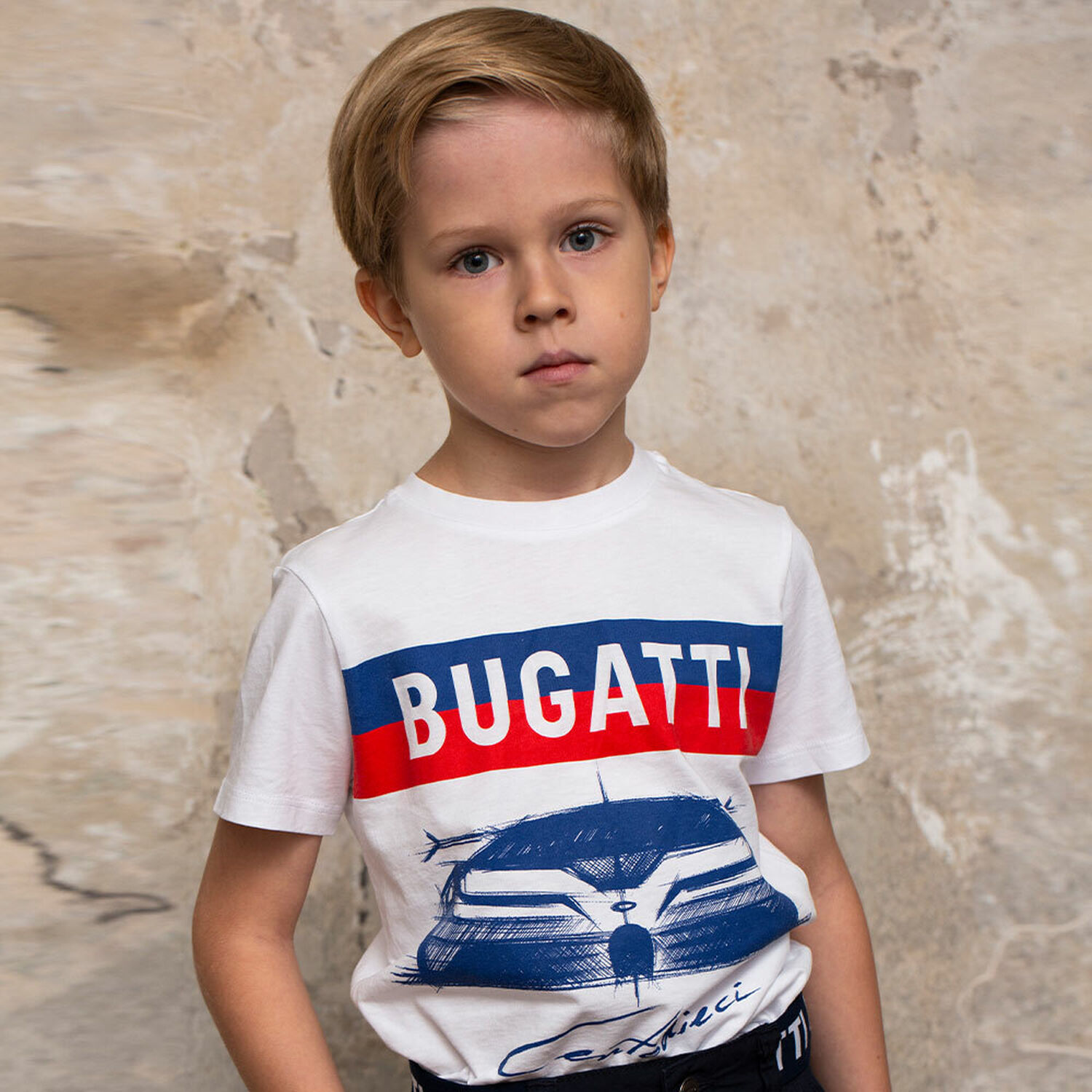Boys White Logo T-Shirt, 1, hi-res