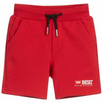 Boys Red Jersey Shorts