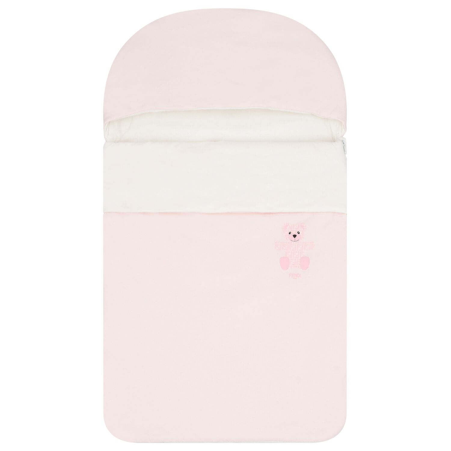 Baby Girls Pink Teddy Bear Logo Nest, 1, hi-res image number null