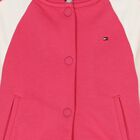 Girls Pink & Ivory Logo Jacket, 1, hi-res