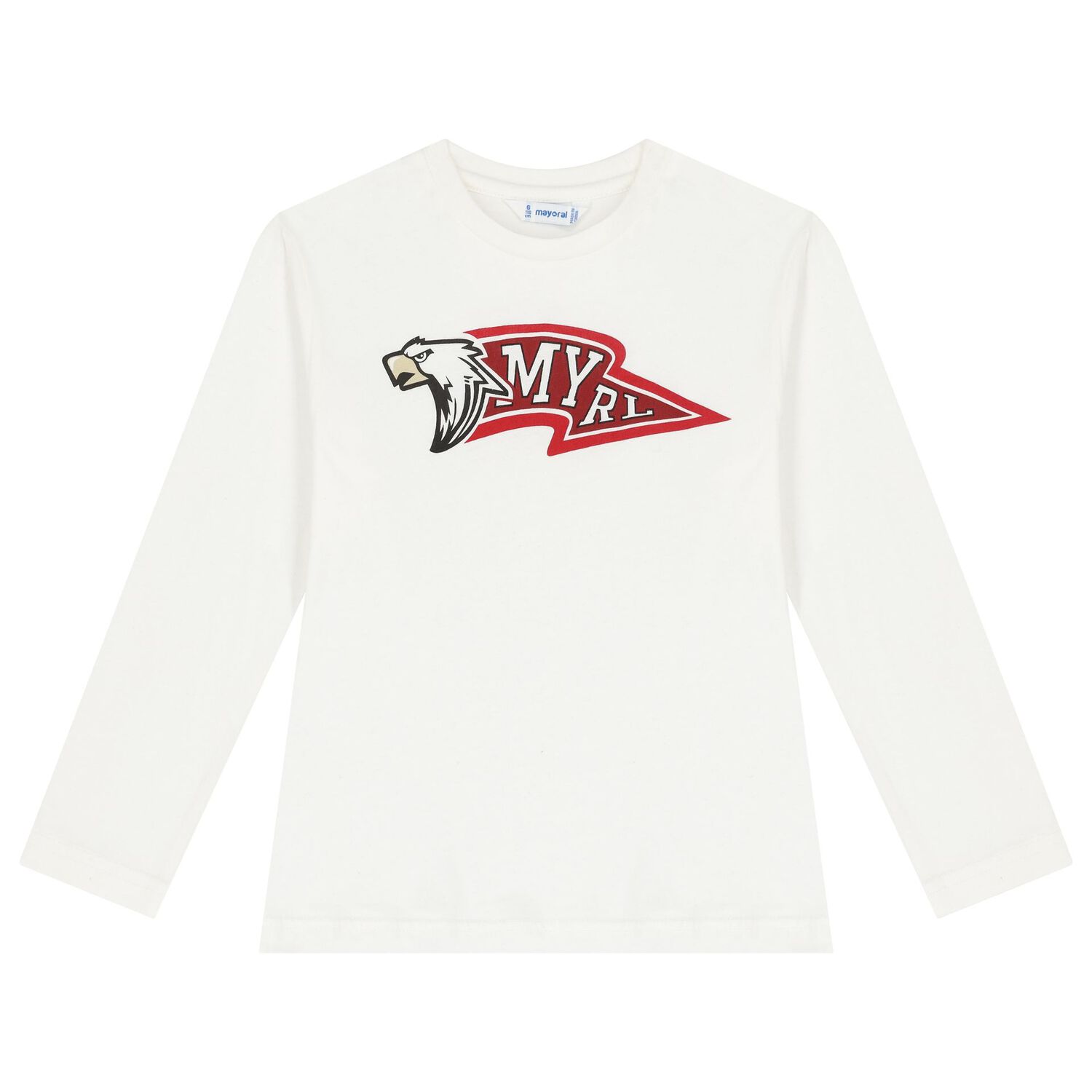 بدلة رياضية أولاد 3 قطع باللون الابيض والرمادي والأحمر , 1, hi-res