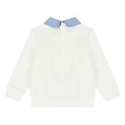 طقم بنطلون اولاد بالشعار بطبعه تيدى بير باللون العاجى و الازرق , 1, hi-res