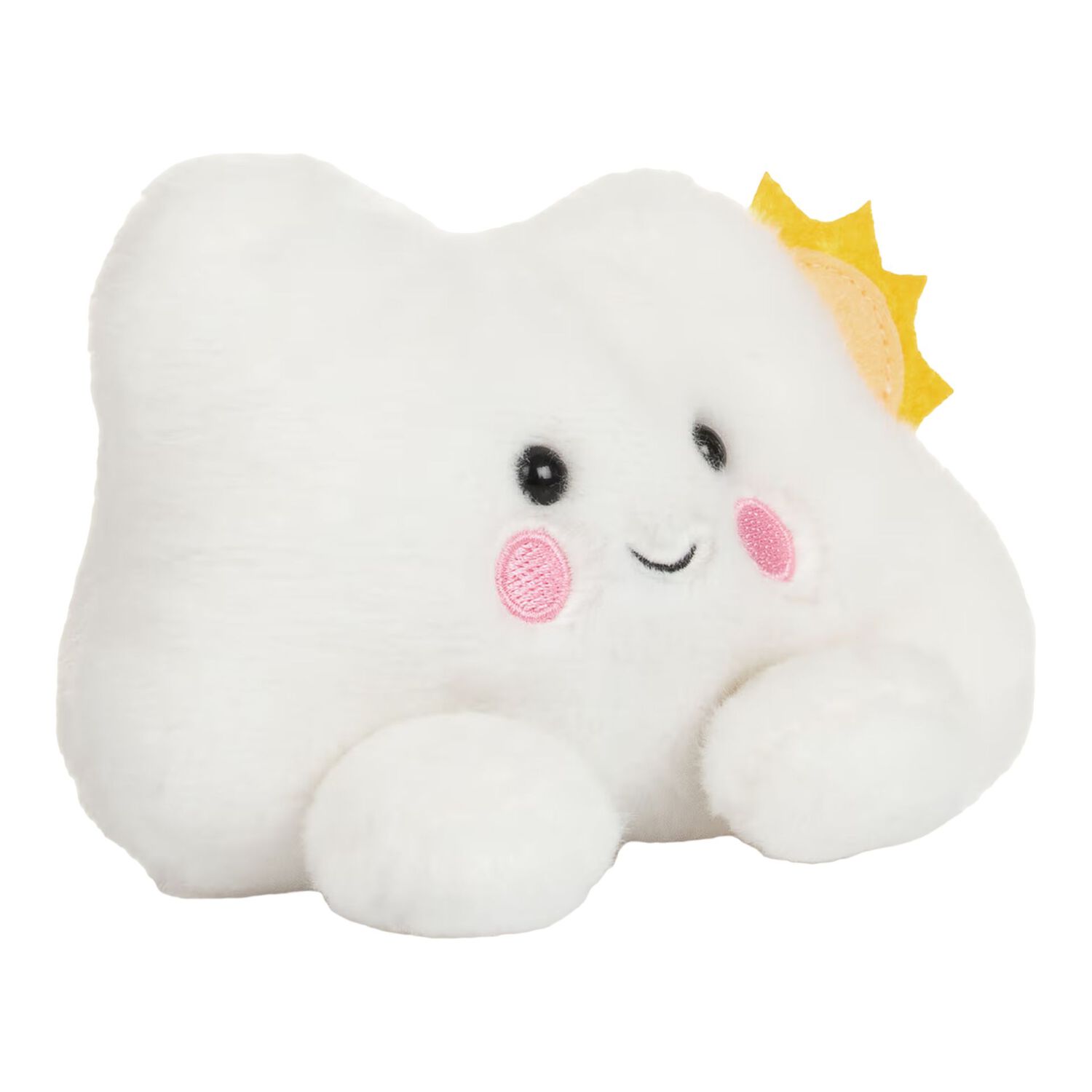 Girls Palm Pals White Summer Cloud Soft Toy (13CM), 1, hi-res