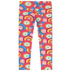 Girls Multi-Coloured Leggings, 1, hi-res